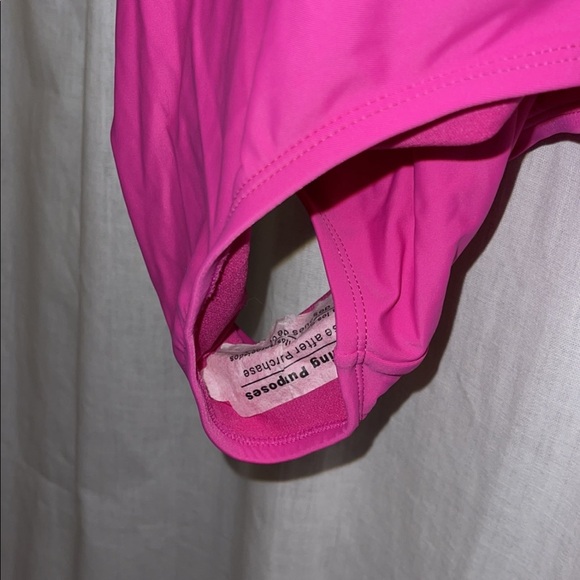 NWT Pink Ruffle Swimsuit - Picture 3 of 3